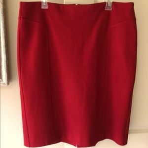 Talbots Tabasco Red Skirt